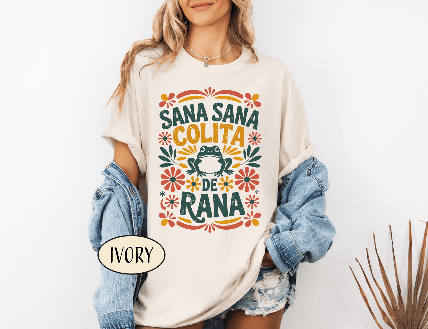 Sana Sana Colita de Rana T-Shirt Mexican Nurse Enfermera