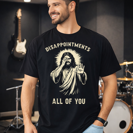 Disappointments All of You T-Shirt Jesus Shirt Meme