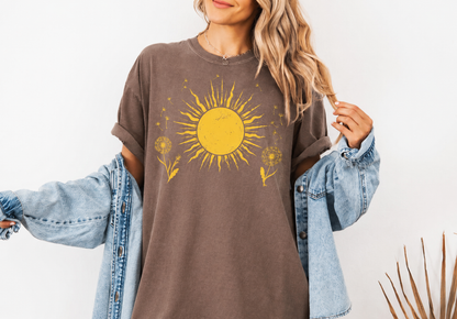 Sunshine In My Soul T-Shirt Vintage Boho Sun