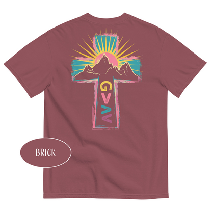 God Is Greater Than The Highs and Lows T-Shirt | Retro Sun Faith Tee