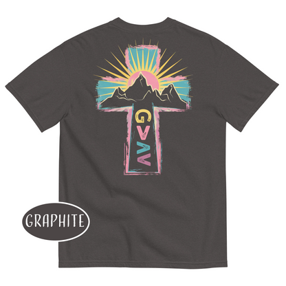 God Is Greater Than The Highs and Lows T-Shirt | Retro Sun Faith Tee