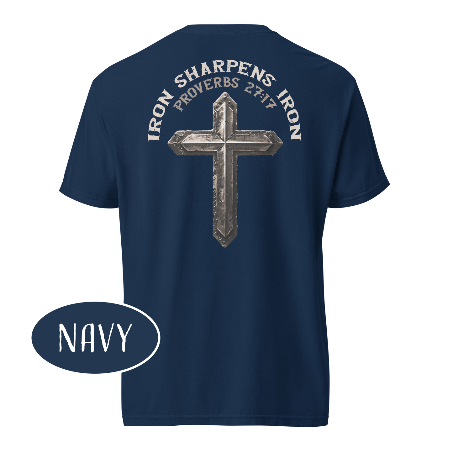 Iron Sharpens Iron Shirt Christian Gym Proverb 27:17 Bible Verse Workout